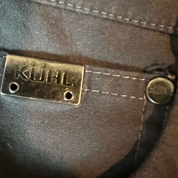 KUHL Resistor Jeans Straight Leg Mid-Rise Carbon Classic Fit Stretch Size 40x30 - Picture 6 of 15